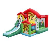 YKMYXZ, Inflatable Bounce House Jump and Slide Bouncer Play Bouncy Castle with Foldable Sunroof