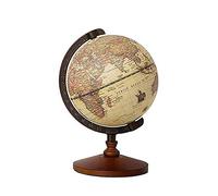 YKMYXZ leapfrog globe， Globe with A Wood Base for Educational Toys Office Supplies Indoor Decorations 32cm/12.59inch, Colour:23cm/9.05inch