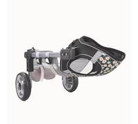 YKMYXZ Lightweight Dog Wheelchairs for Small/Medium/Large Dogs, Adjustable Pets Rehabilitation Carts for Disabled(2 Wheels,S)