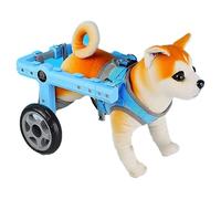 YKMYXZ Lightweight Wheelchair Stroller for Back Legs, 2 Wheels Dog Mobility Cat Assisted Walker, Aluminium Alloy Animal Walking Aid(M)