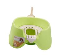 YKMYXZ litter tray， Open Top Pet Litter Tray, Cat Litter Basin, Cat Litter Container, Cat Sand Box Cats Litter Tray for for Indoor Cats,