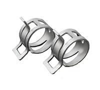 YKMYXZ, M4.5/5/6/7/8/9/10/11/12-37Mm 10Pcs Hose Clamps Fuel Hose Line Water Pipe Clamp Hoops Air Tube Fastener Spring Clips,M23(M6)