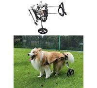 YKMYXZ Medium/Large Dogs Mobility Cart Aids, Pet Dog Rehabilitation Equipment for Disabled Hind Legs Walking(Size M)