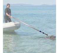 YKMYXZ, Multi Purpose Docking Pole with Stainless Steel Hooks & Non slip Handle, Emergency Water Salvage Equipment(4m/13.2ft)