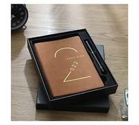 YKMYXZ notebook， 365 Days Efficiency Manual 404 Page Stationery Simple Hand Book Literary Exquisite Notepad Diary(K)