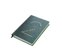 YKMYXZ notebook， 365 Days Efficiency Manual 404 Page Stationery Simple Hand Book Literary Exquisite Notepad Diary(E)