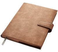 YKMYXZ notebook， B5 Soft Leather Super Thick Exquisite Retro Meeting Record Notepad，Magnetic Buckle Journal Diary(C)