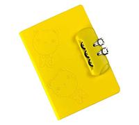 YKMYXZ notebook， Book School Student With Lock Diary Thickening Small Fresh(B)