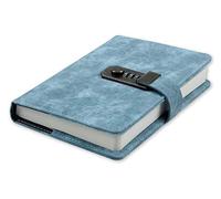 YKMYXZ notebook， Creative Journal Password Book With Lock Diary Installed Business Books School B6 Planner Organizer Office(E)