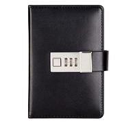 YKMYXZ notebook， Creative Password Book With Lock Diary Installed Notepad Books School Traveler(B)