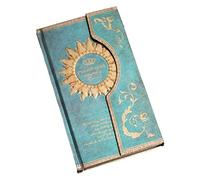 YKMYXZ notebook， European Retro Magic Magnetic Buckle Stationery Diary Book Student Gift(D)
