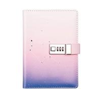 YKMYXZ notebook， Journal Notepad Diary With Lock Thickened Hand Book Password Journals Creative Minimalist