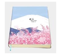 YKMYXZ notebook， Journal Portable Small Fresh A4 Note Book Planner Stationery Gift School Supplies Ring Binder Diary(D)