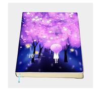 YKMYXZ notebook， Journal Portable Small Fresh A4 Note Book Planner Stationery Gift School Supplies Ring Binder Diary(C)