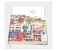 YKMYXZ notebook， Journal Portable Small Fresh A4 Note Book Planner Stationery Gift School Supplies Ring Binder Diary(F)