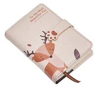 YKMYXZ notebook， Journals Carry A6 Cute Handbook College Student Animal Creative Thickening Small Laptop Portable Personality Diary(B)