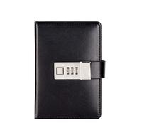 YKMYXZ notebook， Journals Creative Password Book With Lock Diary Installed Notepad Books School Traveler(B)