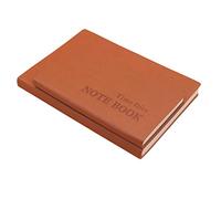 YKMYXZ notebook， Notepad Agenda Planner Personal Grid s Journals Diary Budget Books Office School Supplies Pocket(Brown,180 * 100mm)