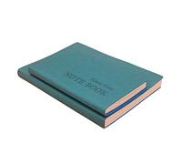 YKMYXZ notebook， Notepad Agenda Planner Personal Grid s Journals Diary Budget Books Office School Supplies Pocket(Green,180 * 100mm)
