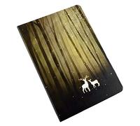 YKMYXZ notebook， Originality Journal Multicolor Travelers Retro Moonlight Small Color Page Agenda Diary Book Student(A)