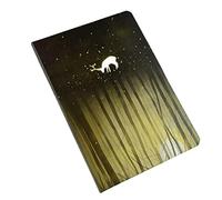 YKMYXZ notebook， Originality Journal Multicolor Travelers Retro Moonlight Small Color Page Agenda Diary Book Student(C)