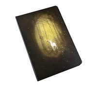 YKMYXZ notebook， Originality Journal Multicolor Travelers Retro Moonlight Small Color Page Agenda Diary Book Student(B)