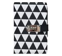 YKMYXZ notebook， Password Book With Lock Diary Installed Notepad Books School A5 Planner Organizer Office(A)