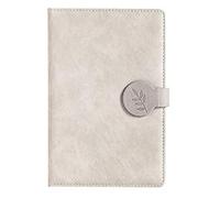 YKMYXZ notebook， Simple Retro Painted Edge Magnetic Buckle Manual Hard Surface Copybook Creative Thickening Student Diary(D)