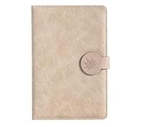 YKMYXZ notebook， Simple Retro Painted Edge Magnetic Buckle Manual Hard Surface Copybook Creative Thickening Student Diary(A)