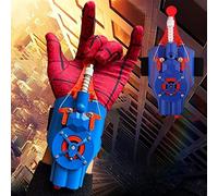 YKMYXZ Outdoor Play， Electric 9.8 ft Real Rope Spider String Shooter Cool Gadgets,Super Hero Role-Play Stuff Fun Toys Great for Kids(Blue)
