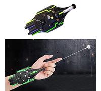 YKMYXZ Outdoor Play, Spider String Shooter, with Suction Cup Magnets,Automatic Take-up,9.8ft Launching Range,USB Rechargeable,Superhero Role Play Toy for Men Boys(Black)
