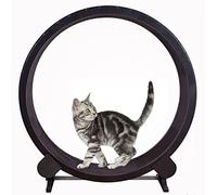 YKMYXZ, Pet Cat Exercise Wheel Running Spinning Toy Silent Cat Treadmill with Non-slip Track Smooth Run Freely