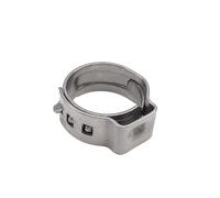 YKMYXZ, Pinch Stepless Single Ear Tight-Seal for Firm Hose and Tube 304 Stainless Steel,25.4,28.6 Pack 50(11.514.0 Pack 100)