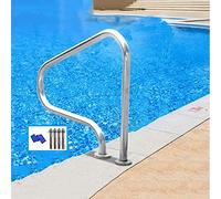 YKMYXZ, Pool Handrail,Sturdy Pool Safety Handrails Swimming Cover, Blue Swimming Covers, Non-Slip Rail Handle for Swimming Cover(1pcs)
