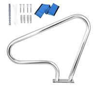 YKMYXZ, Pool Railing Pool Rail Swimming Pool Handrails for Inground Pool, Stainless Steel Pool Safety Handrail with Accessories(39X32in/99 * 81cm)