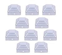 YKMYXZ, Post Caps for Square Steel Posts for Metal Tubing, Fence Decoration, Pack of 10,4cm(6cm)