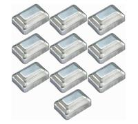 YKMYXZ, Pyramid Acorn Fence Top Finials, Galvanized Steel Decorative Durable Heavy Duty Pressed Steel Caps(40x80mm)