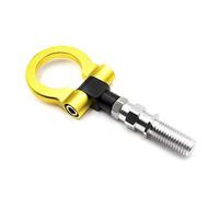 YKMYXZ, Racing Tow Towing Hook Auto Trailer Ring Universal Tow Hook Towing Bars Set for Car(Gold)