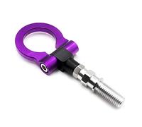 YKMYXZ, Racing Tow Towing Hook Auto Trailer Ring Universal Tow Hook Towing Bars Set for Car(Purple)
