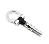 YKMYXZ, Racing Tow Towing Hook Auto Trailer Ring Universal Tow Hook Towing Bars Set for Car(Silver)