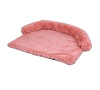 YKMYXZ Relief Improved Sleep Orthopedic Soft Plush Calming Dog Cushion, For Large Medium Dogs, Washable,Removable(Pink,XL)