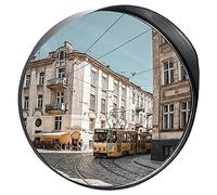 YKMYXZ, Round Outdoor Mirror Blind Spot Mirror Turn inspection Garage Road corner Curved Panoramic Spherical mirror(60cm/23.6in)