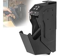 YKMYXZ, Secret Code Box Gun Safe Firearm Safety Device Quick Access Security Lock Key Vault Under Desk Handgun Holder