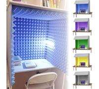 YKMYXZ, Self Made Sound Booth Box, 1 Person Use, Decreg Noise, Isolation Shield, For Home Office And Studio(Gris)