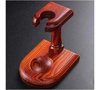 YKMYXZ smoking pipe holder, High-Grade Red Sandalwood Solid Wood Pipe Rack - Smoking Accessories Stand Holder Detachable Design,A