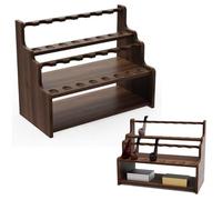 YKMYXZ smoking pipe holder, Portable Smoking Pipe Stand - for 12 Tobacco Pipes Mens Gifts, Collection