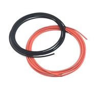 YKMYXZ, Solar Panel Solar Connector Wire 1 Meters to 10 Meters Panel Cable Connection Extension Cable Red and Black(12 Awg 4mm2,2 Meter Each)