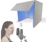 YKMYXZ, Sound Isolation Room For Home Studio, High Density Absorbent Foam, Easy To Assemble(Blue)