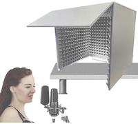 YKMYXZ, Sound Isolation Room For Home Studio, High Density Absorbent Foam, Easy To Assemble(Gris)