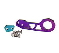 YKMYXZ, Style Racing Rear Tow Hook Aluminum Alloy Towing Hook(Neo chrome)